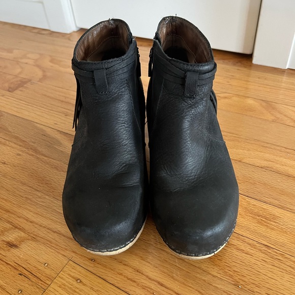 Dansko Markie Black Bootie with Tassels - Picture 7 of 9